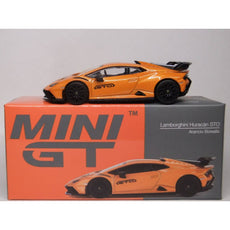 1/64 MINI GT Lamborghini Huracán STO Arancio Borealis