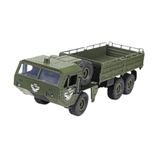 1/18 6 Wheel Drive Army Truck