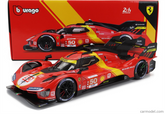 BBURAGO FERRARI 499P #51 24H LEMANS WINNER SCALA 1:18