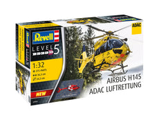 Rev -1:32 Revell 04969 German Helicopter Airbus H145 ADAC/REGA Plastic Model kit