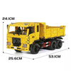 Mould King Three Way Dump Truck Block Kits Model
