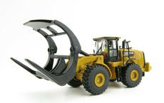 Diecast Masters  - CAT 972M Wheel Loader with Log Forks