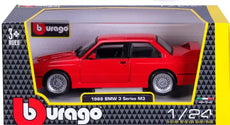 Bburago 1/24 1988 BMW M3 (E30) Red
