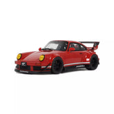 1:18 SCALE RESIN MODEL - PORSCHE 911 (930) RWB PAINKILLER, INDIAN RED