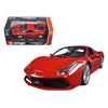 Bburago 1/24 Ferrari 488 GTB RED