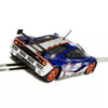 Scalextric- McLaren F1 GTR Gulf Edition Le Mans 1995 1:32 Slot Race Car C3969, Blue/White & Orange