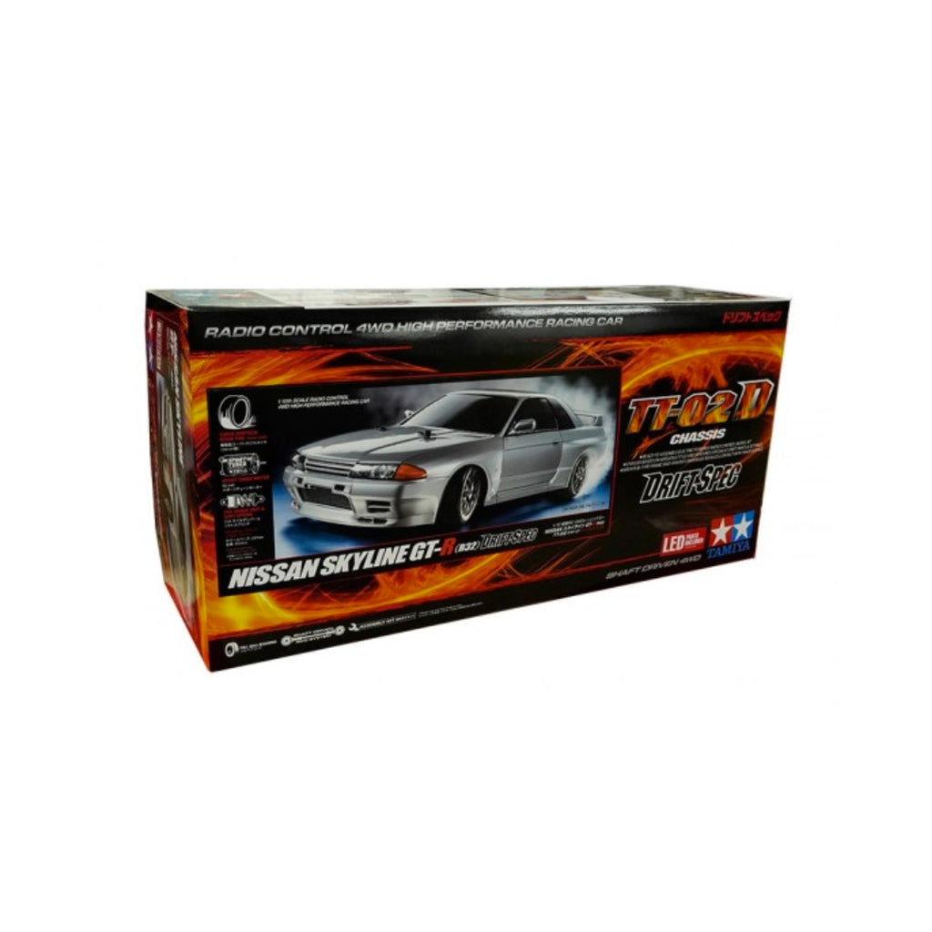 Tamiya-1/10 Nissan Skyline GT-R (R32) TT-02D Drift Spec – GP Models