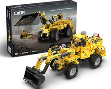 CaDA Wheel Loader & Bulldozer 2 in 1 Set C65004W