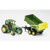 John Deere 6920 Tractor with tipping trailer