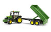 John Deere 5115M with tipping trailer