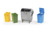 Accessories: Garbage Can Set (3 Small / 1 Large)