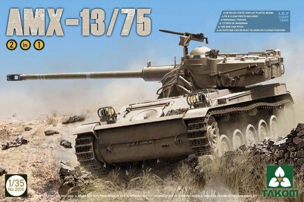 1/35 Takom AMX-13/75 French Light Tank