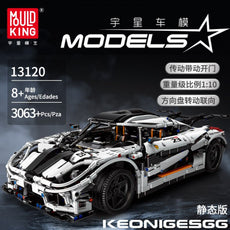 Mould King Koenigsegg Race Car Remote App Control Model