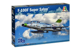1/72 F-100F SUPER SABRE - SUPER DECAL SHEET INCLUDED