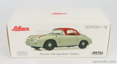1/18th-SCHUCO - PORSCHE - 356 SPIDER HARD-TOP CLOSED OUTLAW 1952(Red&Silver)