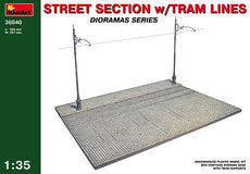 1/35 STREET SECTION w/TRAM LINES