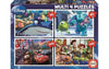 EDUCA - PIXAR -MULTI 4 IN 1 PUZZLES  (50, 80, 100 & 150PC)