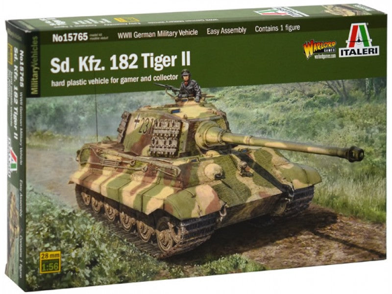1/56 King Tiger (includes 1 tank driver)