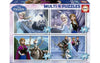 EDUCA - FROZEN - MULTI 4 IN 1 PUZZLES  (50, 80, 100 & 150PC)