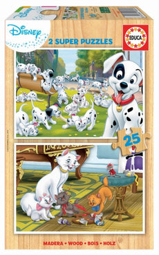 EDUCA - Disney Animals Wooden Kids Puzzle