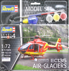 1/72  EC 135 Air-Glaciers Model Set