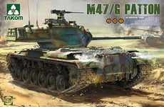 1/35  US Medium Tank M47/G Patton 2 in 1