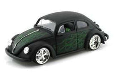 1959 Volkswagen Beetle, black with green flames and Alloy rims