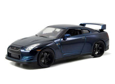 Fast & Furious 7 - 1/24 2009 Nissan Skyline GT-R (R35) - Dark Blue