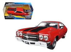 Fast & Furious - Dom's 1970  Chevrolet Chevelle SS - Red with Black stripes