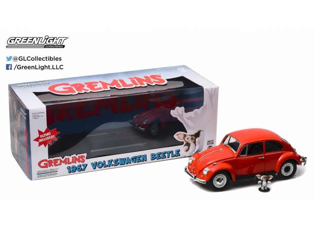1/18 1967 Volkswagen Beetle *Gremlins*, red