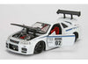 2002 Nissan Skyline GTR R34 #02 racer, white