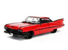 1959 Cadillac DeVille hardtop, red/black