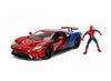 2017 Ford GT *SpiderMan* including SpiderMan figure, red/blue