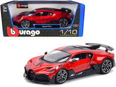 1/18 Bugatti Divo Red/ Black
