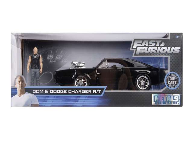 Fast & Furious - 1/24 1970 Dodge Charger - Black