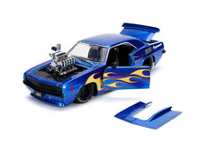 1/24 1969 Chevrolet Camaro, candy blue with flames