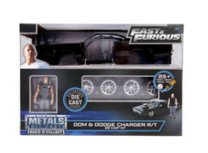1/24 1970 Doms Dodge Charger F&F Easy to Build Metal Kit Including Dom Figure