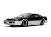 1/24 1982 Pontiac Firebird Knightrider *KARR* with Working Lights on the Front Hood, black/silver