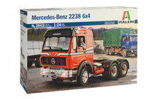 1/24 Mercedes-Benz 2238 6x4 - Super Decal Sheet Included