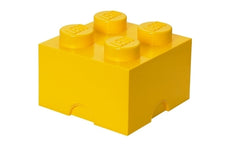 LEGO STORAGE BRICK 4 KNOB (25CM) - YELLOW