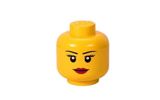 LEGO STORAGE HEAD SMALL (16CM) - GIRL