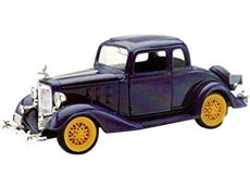 1/32 1933 CHEVY TWO PASSENGER 5 WINDOW COUPE BLUE