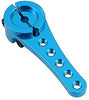 Aluminum Alloy 37mm 25T Steering Servo Horn Arm for RC Spare Parts - Blue