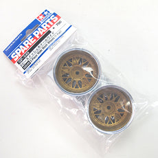 Tamiya 50549 2-Piece Wide Mesh Wheels - (1pr)