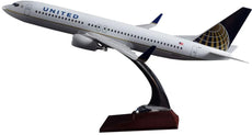 40Cm Resin United Airlines Aircraft