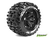 Louise 3.8" All Terrain Tires Mounted for Jato, Nitro, Stampede(2Pcs)