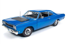 AutoWorld - 1/18 1968 Plymouth Road Runner - Blue