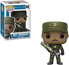 Funko Pop - Sgt Johnson - Halo #08