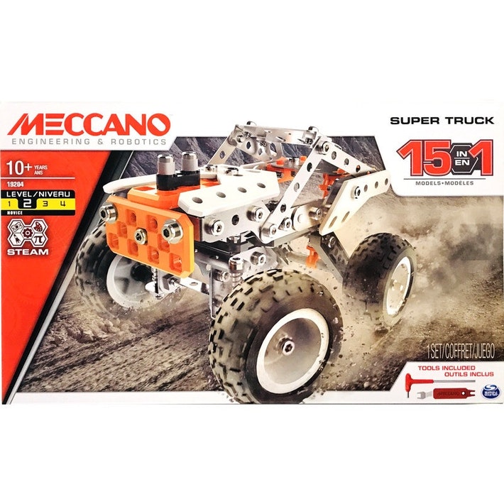 Meccano 6060104 Racing Vehicules - 10 Models