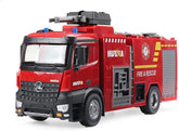 HuinNa 1562 Shooting water Van Sprinkler Fire truck 22ch 1:14scale Rc Water Spraying Fire Truck